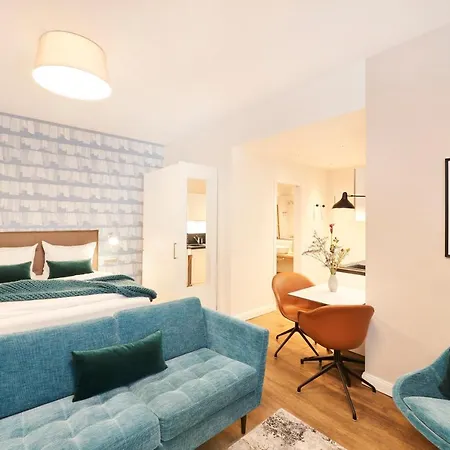 公寓式酒店 Ueberfluss Serviced-apartments 不莱梅