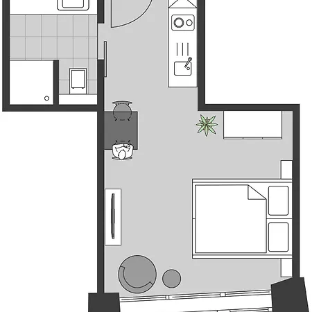 Aparthotel Ueberfluss Serviced-apartments