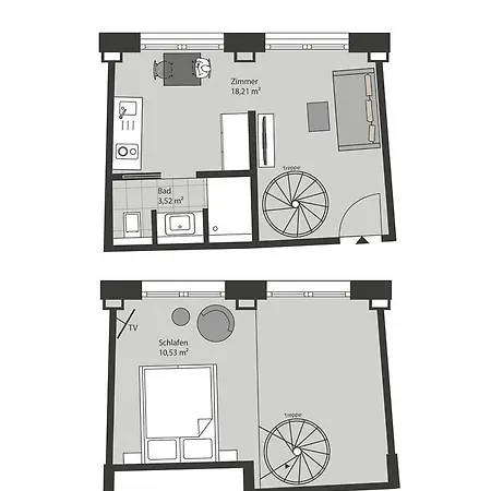 Ueberfluss Serviced-apartments Aparthotel
